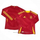 Spain Home Shirt Long Sleeve 2024