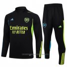 Sweatshirt Tracksuit Arsenal Kids 2023-2024 Black