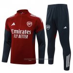 Sweatshirt Tracksuit Arsenal Kids 2025-2026 Red