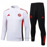 Sweatshirt Tracksuit Bayern Munich 2025-2026 White