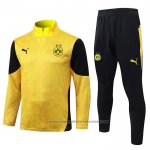 Sweatshirt Tracksuit Borussia Dortmund Kids 2025-2026 Yellow