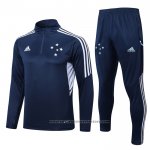 Sweatshirt Tracksuit Cruzeiro 2022-2023 Blue