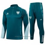 Sweatshirt Tracksuit Cruzeiro 2024-2025 Green