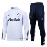 Sweatshirt Tracksuit Cruzeiro 2023-2024 White