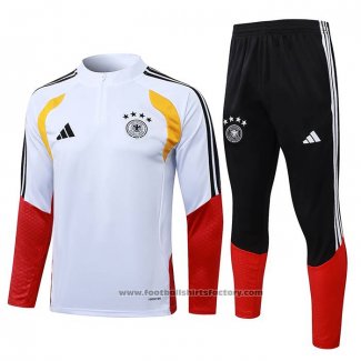 Sweatshirt Tracksuit Germany Kids 2025-2026 White Red