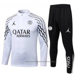 Sweatshirt Tracksuit Paris Saint-Germain Kids 2025-2026 White