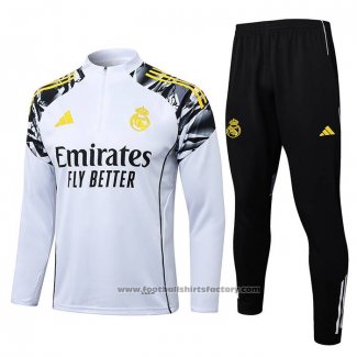 Sweatshirt Tracksuit Real Madrid 2025-2026 White
