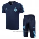 Tracksuit Argentina Short Sleeve 2023-2024 Blue - Shorts