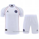 Tracksuit Paris Saint-Germain Jordan Short Sleeve 2022-2023 White - Shorts