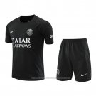 Tracksuit Paris Saint-Germain Short Sleeve 2022-2023 Black - Shorts