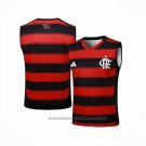 Training Shirt Flamengo Without Sleeves 2025-2026 Black Red
