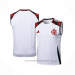 Training Shirt Flamengo Without Sleeves 2025-2026 White
