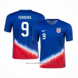 United States Player Ferreira Away Shirt 2024