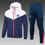 Windbreaker Suit Paris Saint-Germain 2024-2025 Blue White