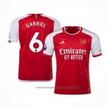 Arsenal Player Gabriel Home Shirt 2023-2024