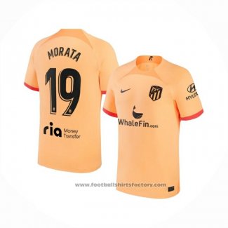 Atletico Madrid Player Morata Third Shirt 2022-2023