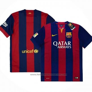 Barcelona Home Shirt Retro 14-15