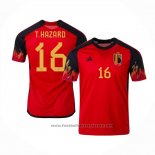 Belgium Player T.hazard Home Shirt 2022