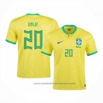 Brazil Player Vini Jr. Home Shirt 2022