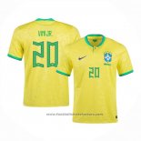 Brazil Player Vini Jr. Home Shirt 2022