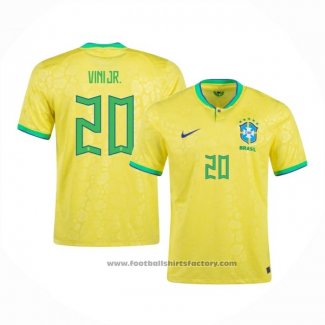 Brazil Player Vini Jr. Home Shirt 2022