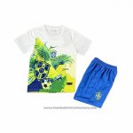 Brazil Special Shirt Kids 2025-2026 White