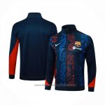 Jacket Barcelona 2024-2025 Red and Blue