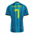 Colombia Player Luis Diaz Away Shirt 2026