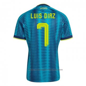 Colombia Player Luis Diaz Away Shirt 2026