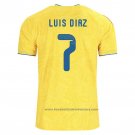 Colombia Player Luis Diaz Home Shirt 2026
