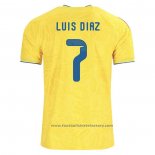 Colombia Player Luis Diaz Home Shirt 2026