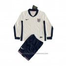 England Home Shirt Long Sleeve Kids 2024