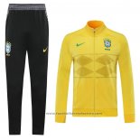 Jacket Tracksuit Brazil 2020 Yellow