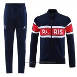 Jacket Tracksuit Paris Saint-Germain 2023-2024 Blue and Red