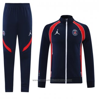 Jacket Tracksuit Paris Saint-Germain Jordan 2021-2022 Blue
