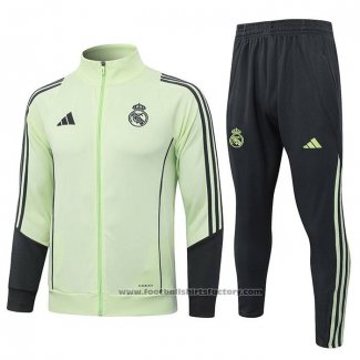 Jacket Tracksuit Real Madrid 2025-2026 Green Black