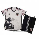Japan Anime Shirt One Piece Luffy Kids 2025 White
