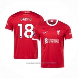 Liverpool Player Gakpo Home Shirt 2023-2024
