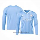 Manchester City Home Shirt Long Sleeve 2023-2024