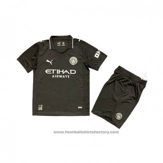 Manchester City Third Shirt Kids 2025-2026