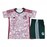 Mexico Away Shirt Kids 2022