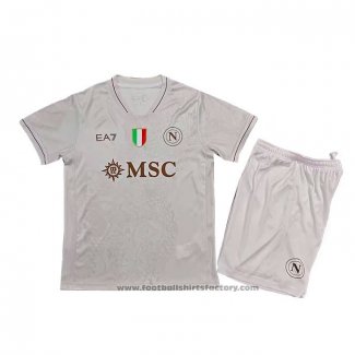 Napoli Away Shirt Kids 2025-2026