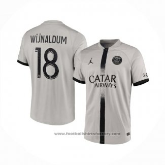 Paris Saint-Germain Player Wijnaldum Away Shirt 2022-2023