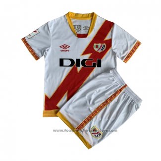 Rayo Vallecano Home Shirt Kids 2023-2024