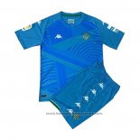 Real Betis Goalkeeper Shirt Kids 2021-2022 Blue
