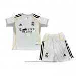 Real Madrid Home Shirt Kids 2025-2026