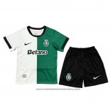 Sporting Special Shirt Kids 2025-2026 White Green