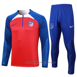 Sweatshirt Tracksuit Atletico Madrid 2023-2024 Red