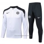 Sweatshirt Tracksuit Chelsea 2025-2026 White