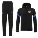 Sweatshirt Tracksuit Inter Milan 2021-2022 Black
